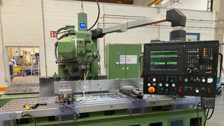 Bestandsaufnahme der Fräsmaschine | Retrofit Reckermann