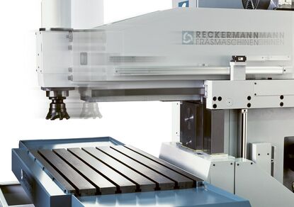 Beta Vertikalfräsmaschine | Bettfräsmaschinen Reckermann