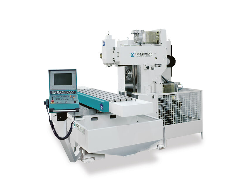 Delta Vertikalfräsmaschine | Bettfräsmaschinen Reckermann