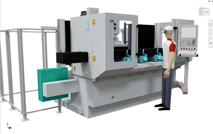 Retrofit Konzept für die zu überholende Fräsmaschine | Reckermann