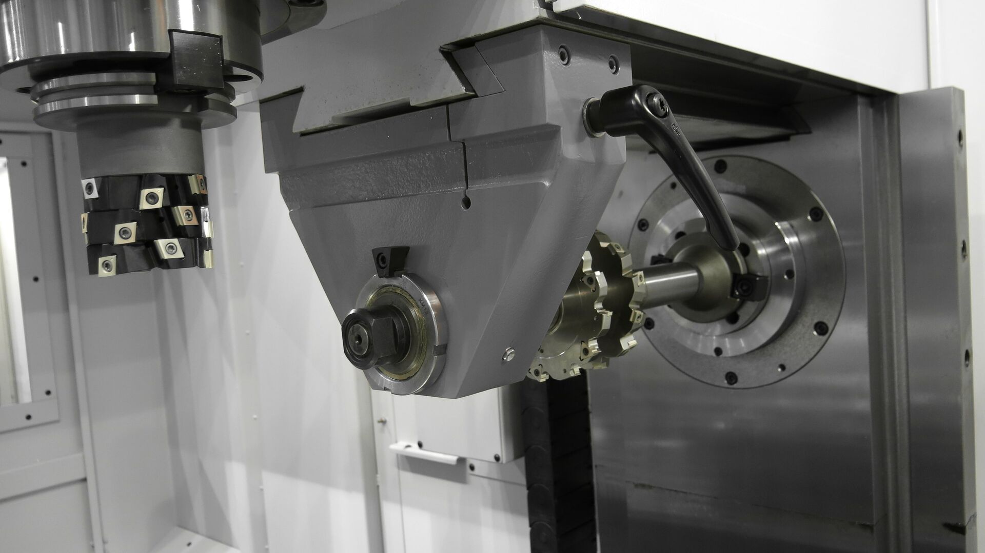 Detailaufnahme Konsolfräsmaschine Consa | Reckermann Fräsmaschinen