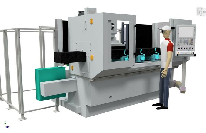 Retrofit Konzept für die zu überholende Fräsmaschine | Reckermann