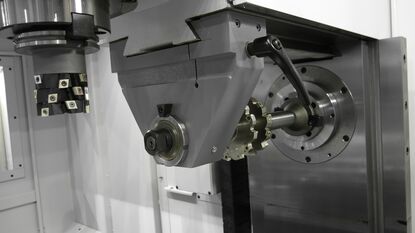 Detailaufnahme Konsolfräsmaschine Consa | Reckermann Fräsmaschinen