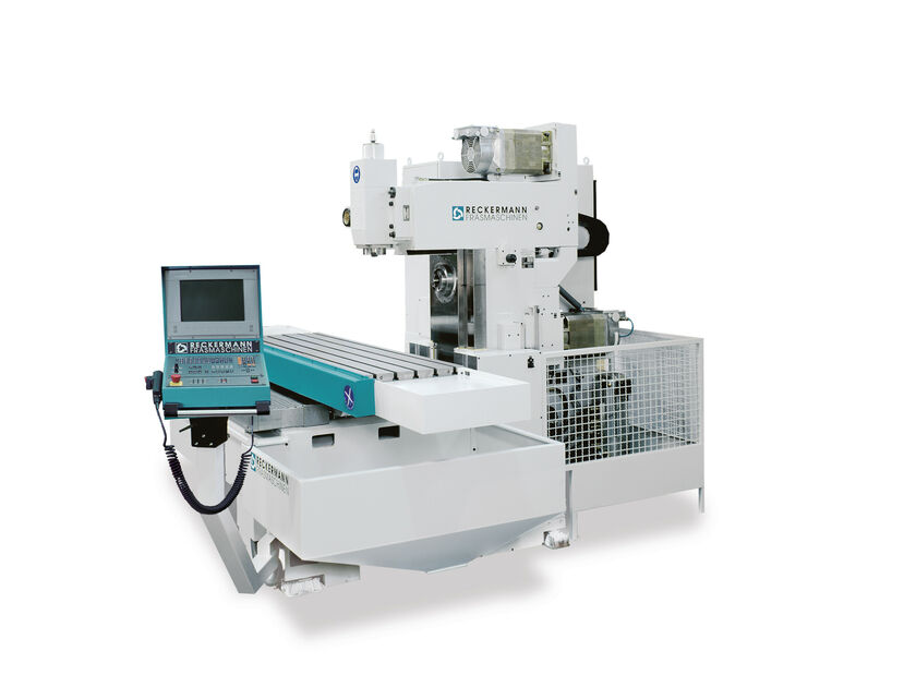 Delta Vertikalfräsmaschine | Bettfräsmaschinen Reckermann